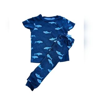5 for $10 Carter's Shark print pajamas